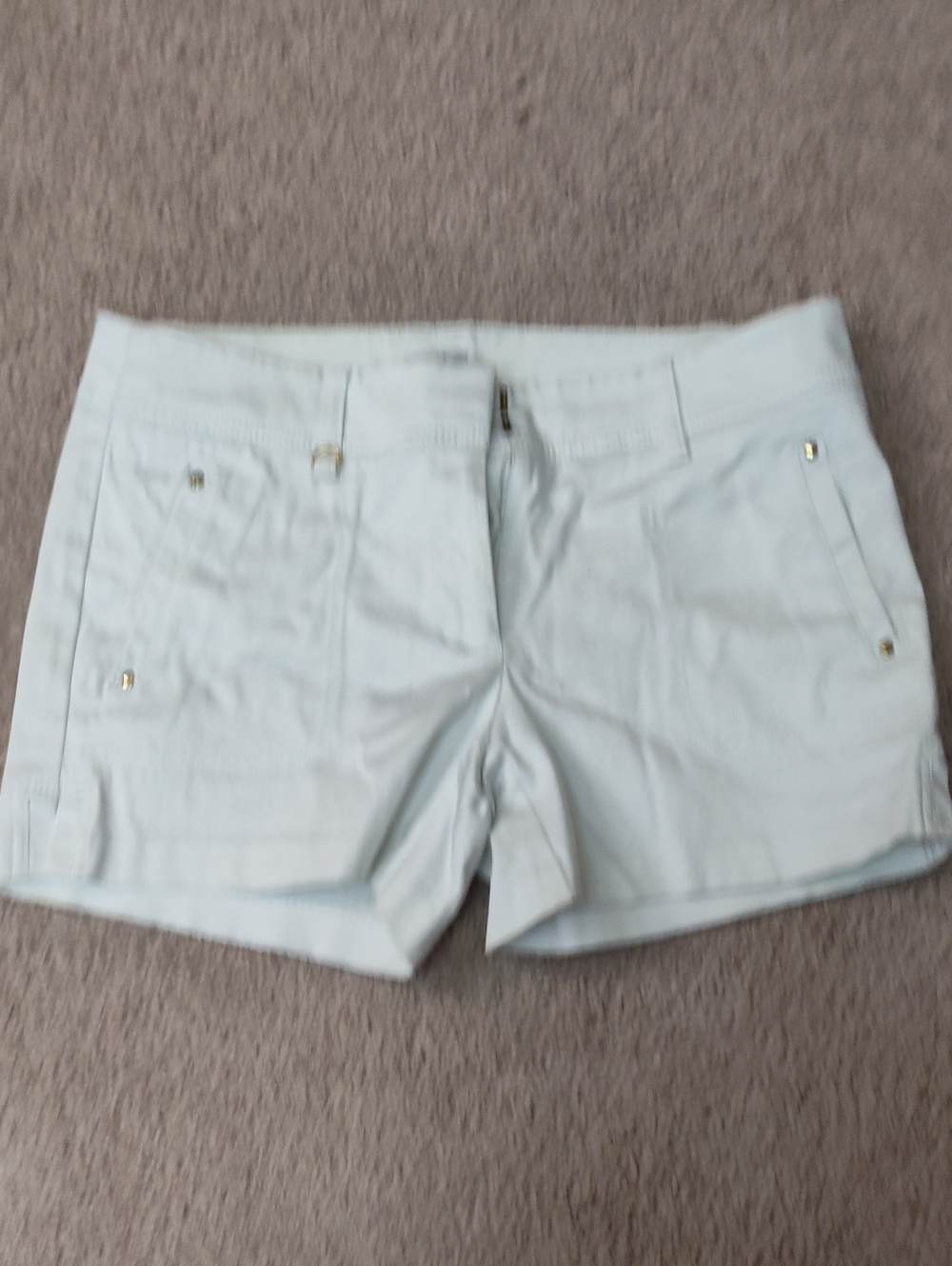 Cache Pale Blue Women's Denim Shorts